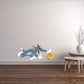 Kismet Decals Tom & Jerry: Racy Tom & Calm Jerry Licensed Wall Sticker - Easy DIY Home & Room Decor Cartoon Wall Art - Kismet Decals