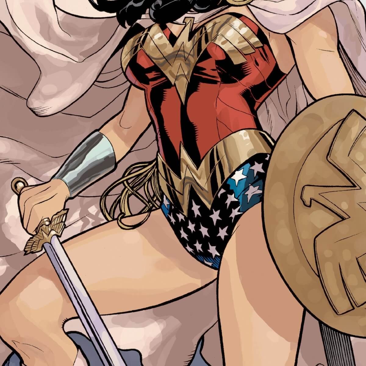 Kismet Decals Wonder Woman #13 Comic Cover Series Officially Licensed Wall Sticker - Easy DIY DC Comics Home, Kids or Adult Bedroom, Office, Living Room Decor Wall Art - Kismet Decals
