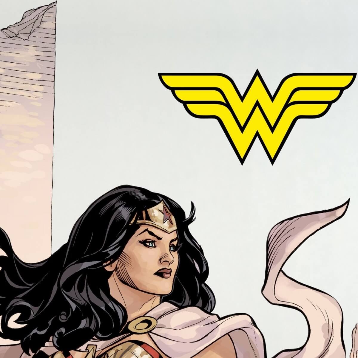 Kismet Decals Wonder Woman #13 Comic Cover Series Officially Licensed Wall Sticker - Easy DIY DC Comics Home, Kids or Adult Bedroom, Office, Living Room Decor Wall Art - Kismet Decals