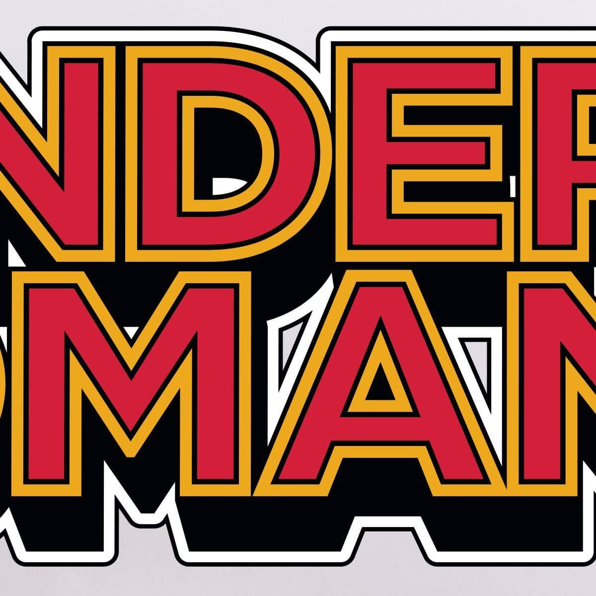 Kismet Decals Wonder Woman 1984 Logo Licensed Wall Sticker - Easy DIY Wonder Woman 1984 Home & Room Decor Wall Art - Kismet Decals
