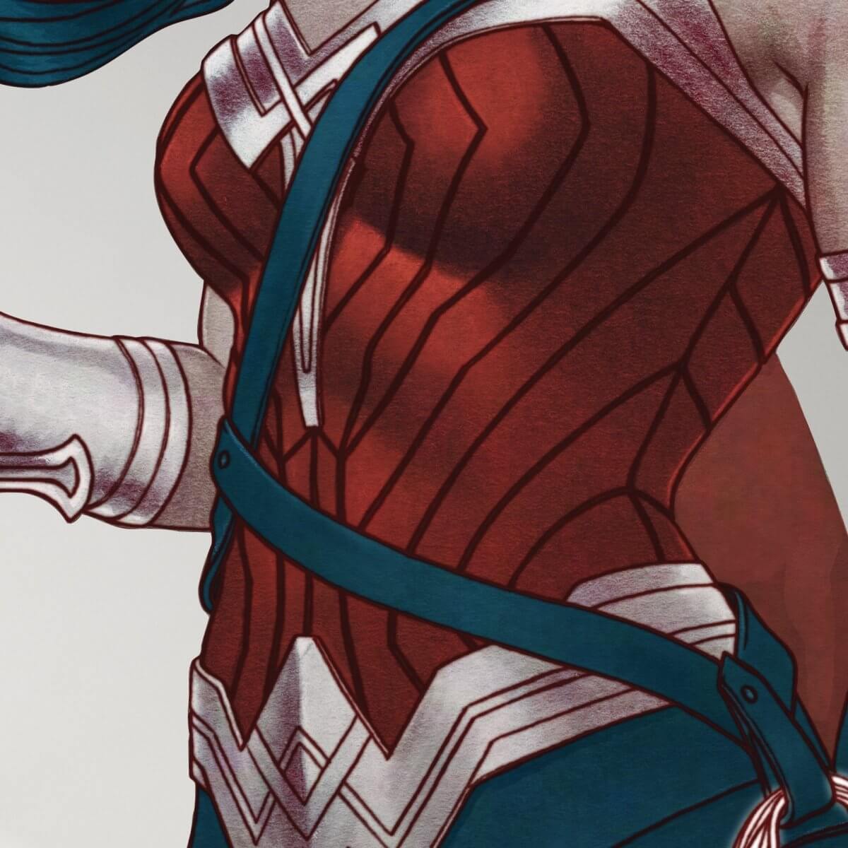 Kismet Decals Wonder Woman #30 Var. Comic Cover Series Officially Licensed Wall Sticker - Easy DIY DC Comics Home, Kids or Adult Bedroom, Office, Living Room Decor Wall Art - Kismet Decals
