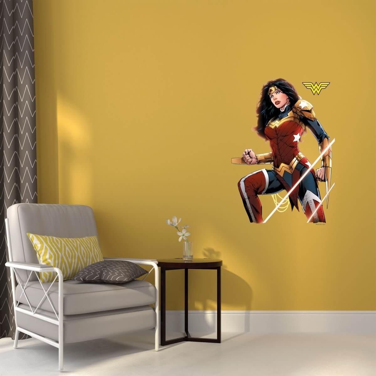 Kismet Decals Wonder Woman #41 Comic Cover Series Officially Licensed Wall Sticker - Easy DIY DC Comics Home, Kids or Adult Bedroom, Office, Living Room Decor Wall Art - Kismet Decals