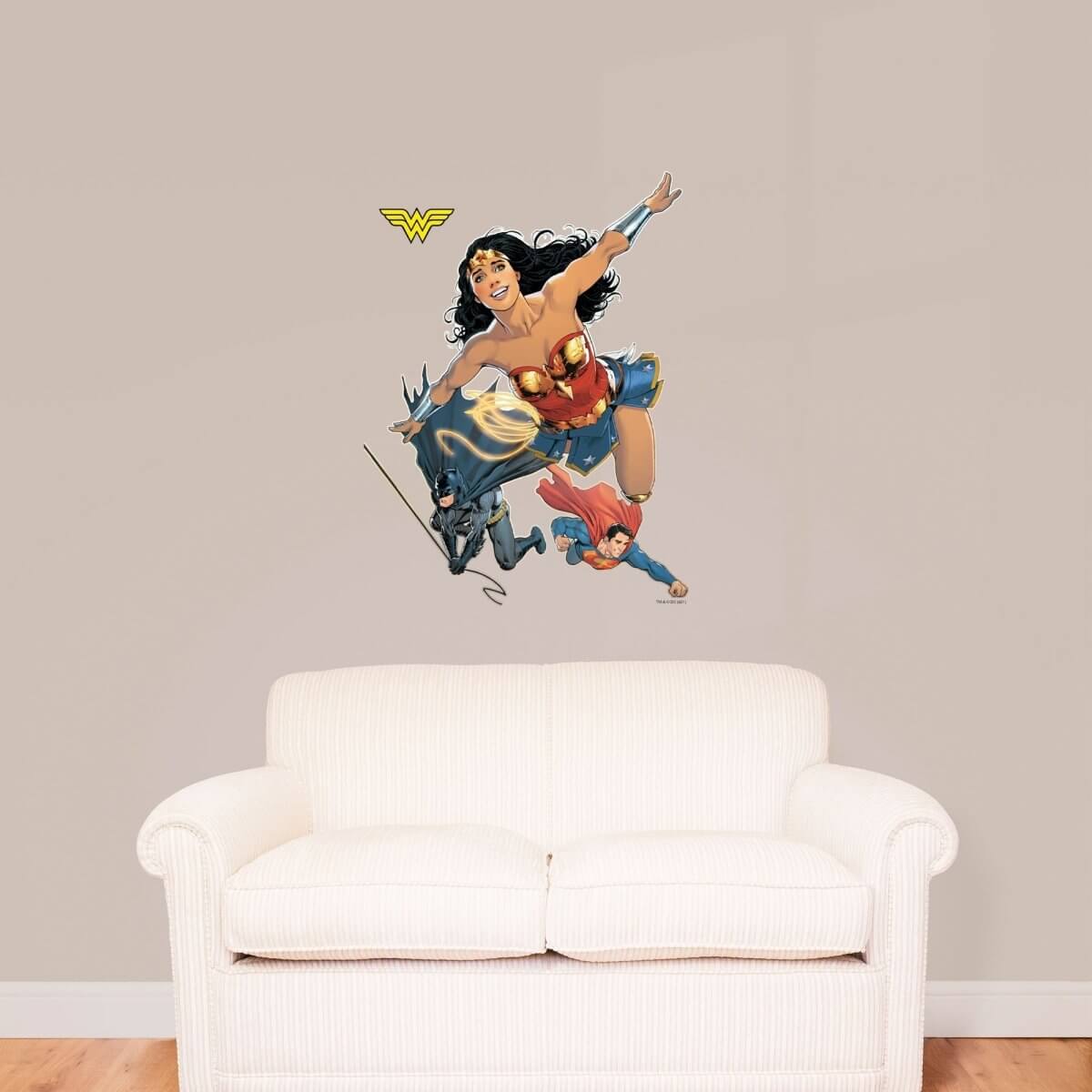 Kismet Decals Wonder Woman Annual #1 Comic Cover Series Officially Licensed Wall Sticker - Easy DIY DC Comics Home, Kids or Adult Bedroom, Office, Living Room Decor Wall Art - Kismet Decals