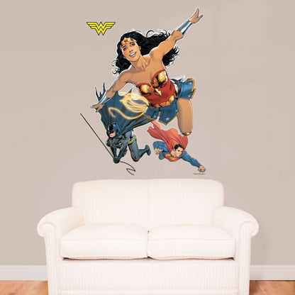 Kismet Decals Wonder Woman Annual #1 Comic Cover Series Officially Licensed Wall Sticker - Easy DIY DC Comics Home, Kids or Adult Bedroom, Office, Living Room Decor Wall Art - Kismet Decals