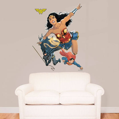 Kismet Decals Wonder Woman Annual #1 Comic Cover Series Officially Licensed Wall Sticker - Easy DIY DC Comics Home, Kids or Adult Bedroom, Office, Living Room Decor Wall Art - Kismet Decals