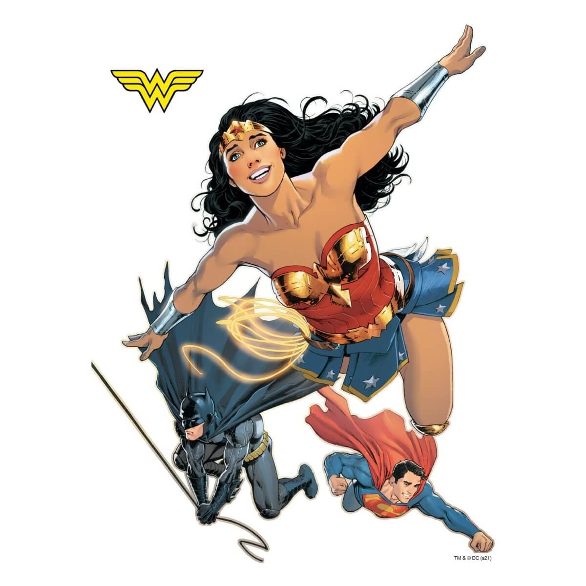 Kismet Decals Wonder Woman Annual #1 Comic Cover Series Officially Licensed Wall Sticker - Easy DIY DC Comics Home, Kids or Adult Bedroom, Office, Living Room Decor Wall Art - Kismet Decals