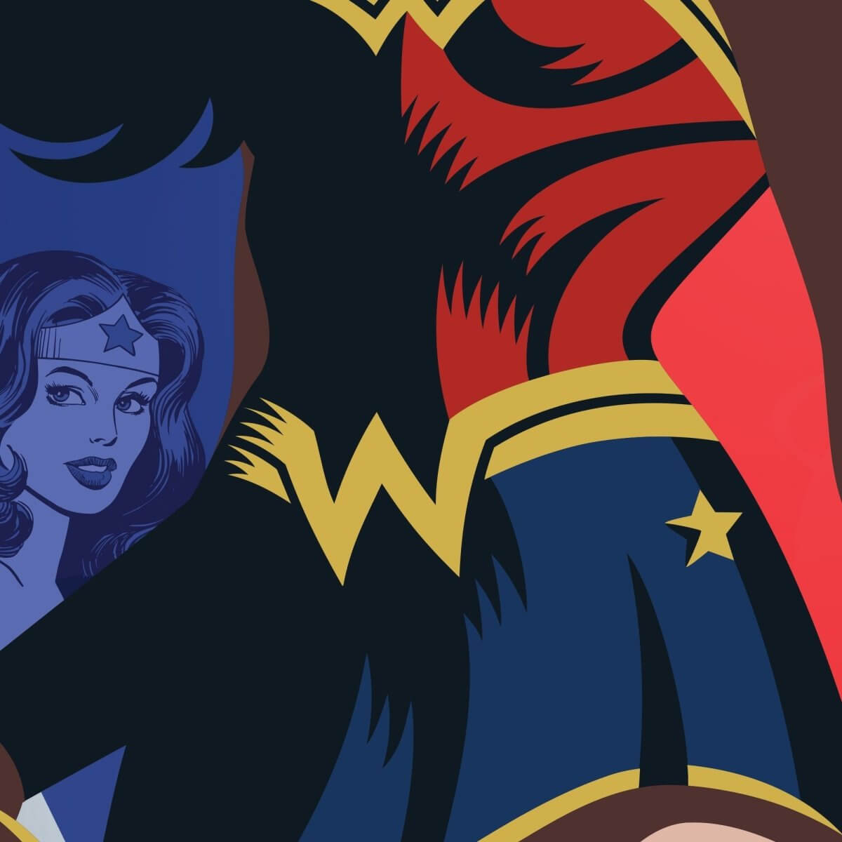 Kismet Decals Wonder Woman Believe in Wonder Officially Licensed Wall Sticker - Easy DIY DC Comics Home, Kids or Adult Bedroom, Office, Living Room Decor Wall Art - Kismet Decals