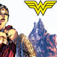 Kismet Decals Wonder Woman Comic Art by Jim Lee Officially Licensed Wall Sticker - Easy DIY DC Comics Home, Kids or Adult Bedroom, Office, Living Room Decor Wall Art - Kismet Decals