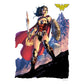 Kismet Decals Wonder Woman Comic Art by Jim Lee Officially Licensed Wall Sticker - Easy DIY DC Comics Home, Kids or Adult Bedroom, Office, Living Room Decor Wall Art - Kismet Decals