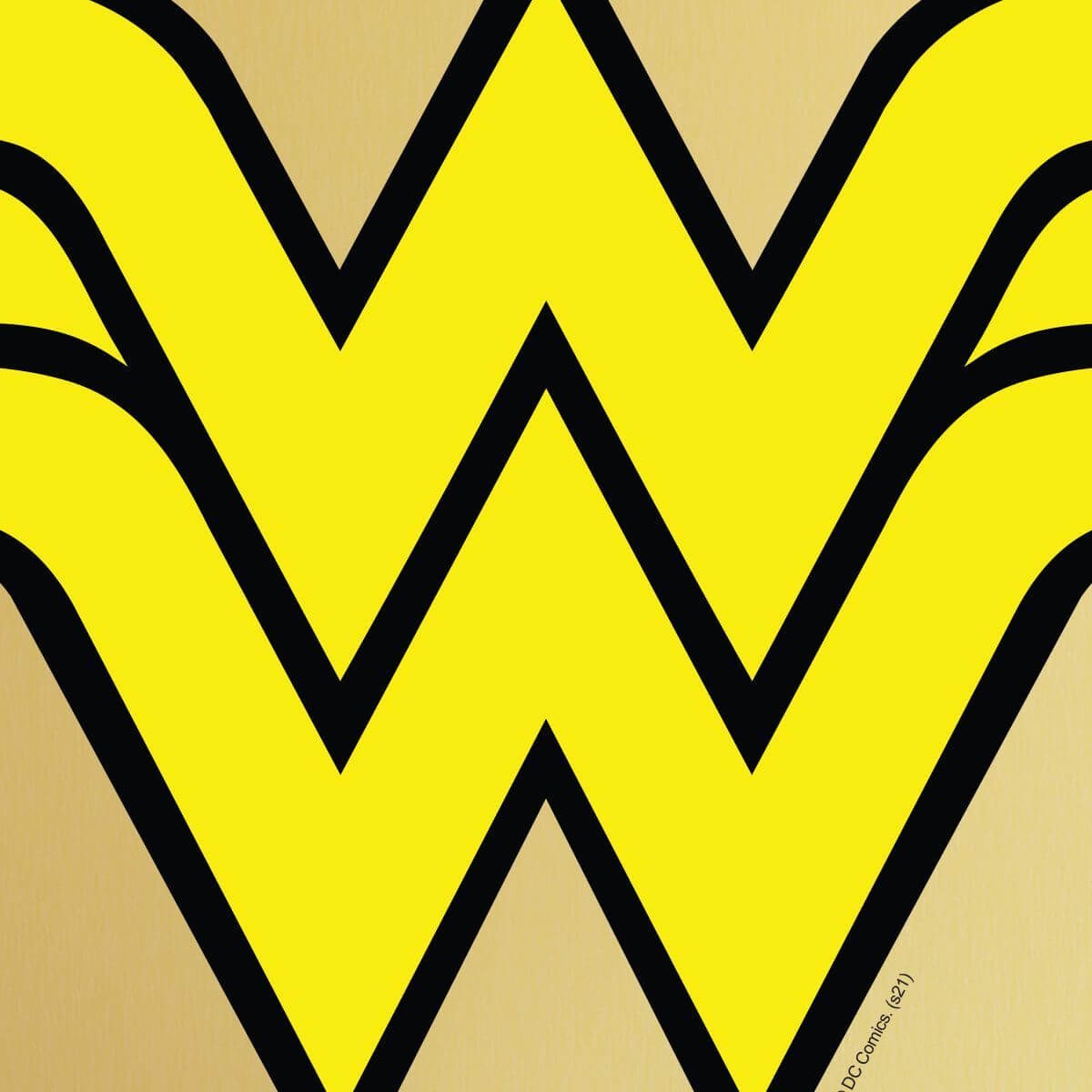 Kismet Decals Wonder Woman Logo Licensed Wall Sticker - Easy DIY Justice League Home & Room Decor Wall Art - Kismet Decals
