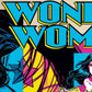 Kismet Decals Wonder Woman Portrait + Battle ready Officially Licensed Wall Sticker - Easy DIY DC Comics Home, Kids or Adult Bedroom, Office, Living Room Decor Wall Art - Kismet Decals