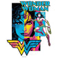 Kismet Decals Wonder Woman Portrait + Battle ready Officially Licensed Wall Sticker - Easy DIY DC Comics Home, Kids or Adult Bedroom, Office, Living Room Decor Wall Art - Kismet Decals