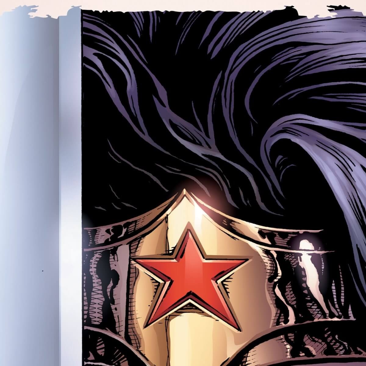 Kismet Decals Wonder Woman: Rebirth #1 Comic Cover Series Officially Licensed Wall Sticker - Easy DIY DC Comics Home, Kids or Adult Bedroom, Office, Living Room Decor Wall Art - Kismet Decals