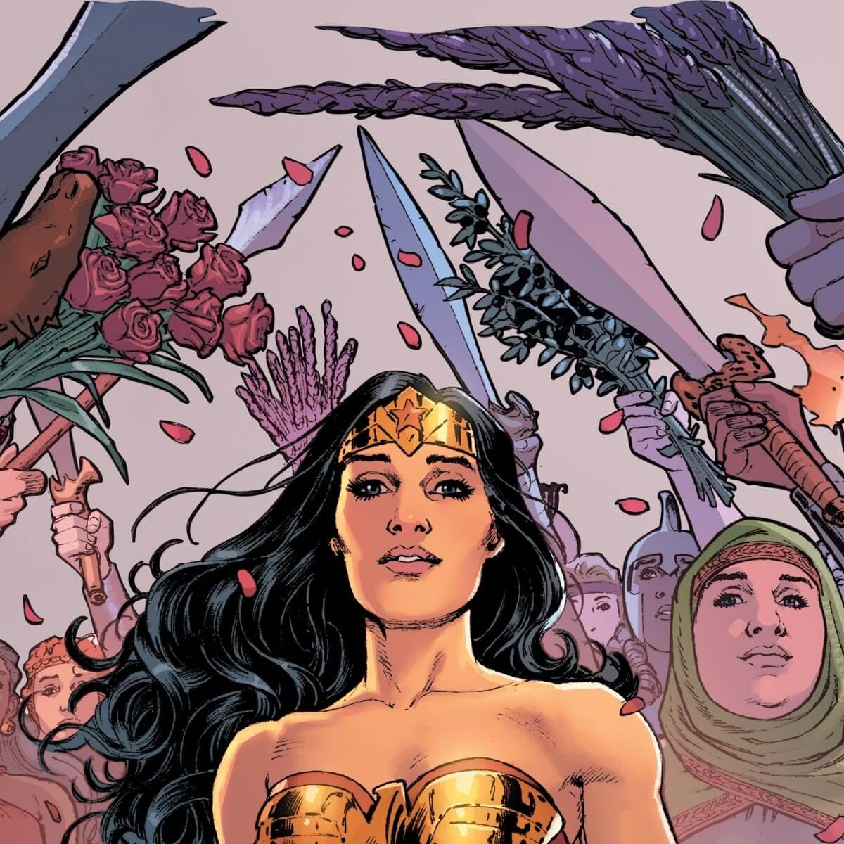 Kismet Decals Wonder Woman Rebirth #4 Pg18 Comic Cover Series Officially Licensed Wall Sticker - Easy DIY DC Comics Home, Kids or Adult Bedroom, Office, Living Room Decor Wall Art - Kismet Decals