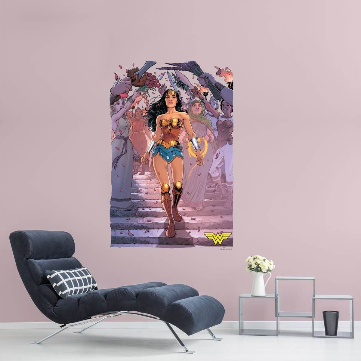 Kismet Decals Wonder Woman Rebirth #4 Pg18 Comic Cover Series Officially Licensed Wall Sticker - Easy DIY DC Comics Home, Kids or Adult Bedroom, Office, Living Room Decor Wall Art - Kismet Decals