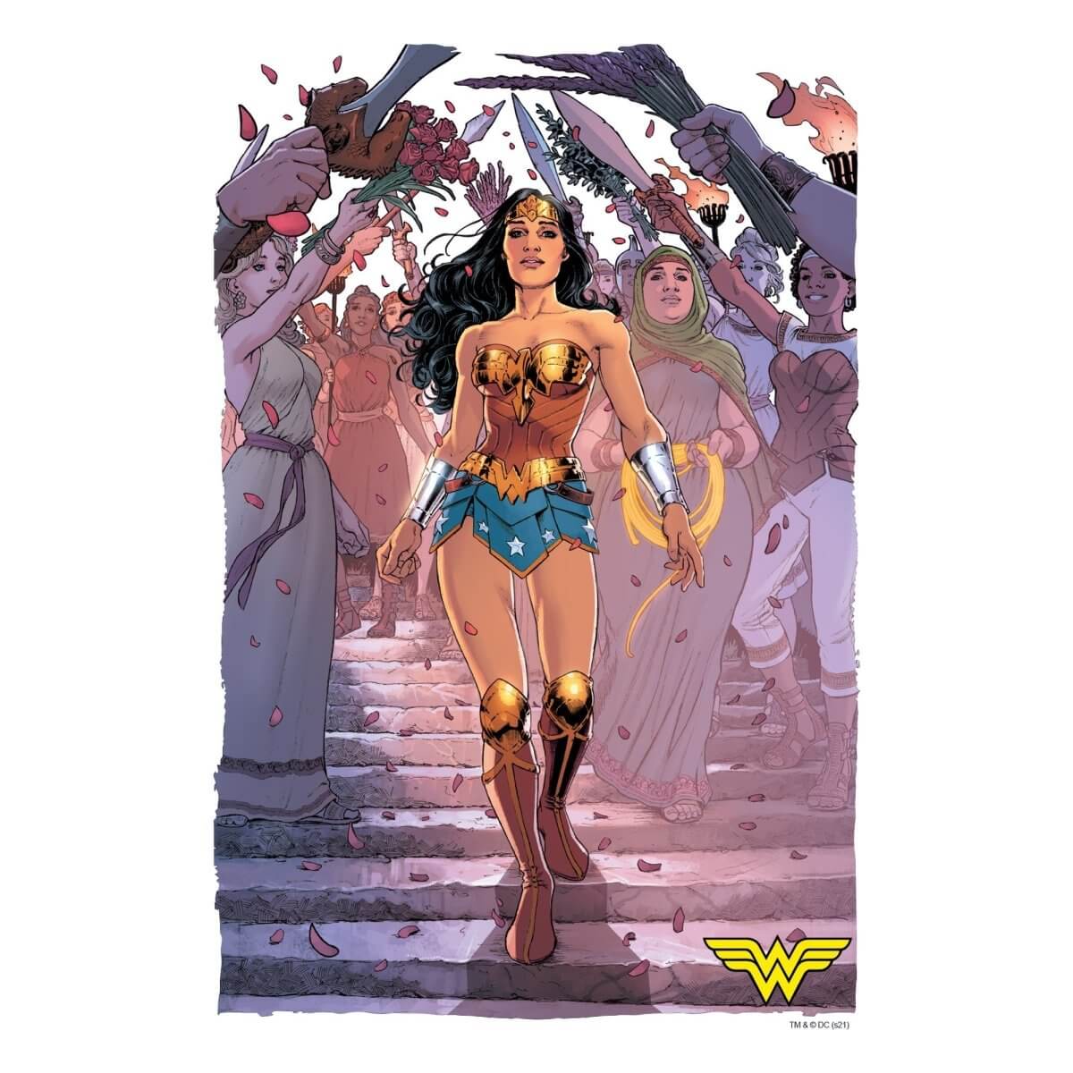 Kismet Decals Wonder Woman Rebirth #4 Pg18 Comic Cover Series Officially Licensed Wall Sticker - Easy DIY DC Comics Home, Kids or Adult Bedroom, Office, Living Room Decor Wall Art - Kismet Decals
