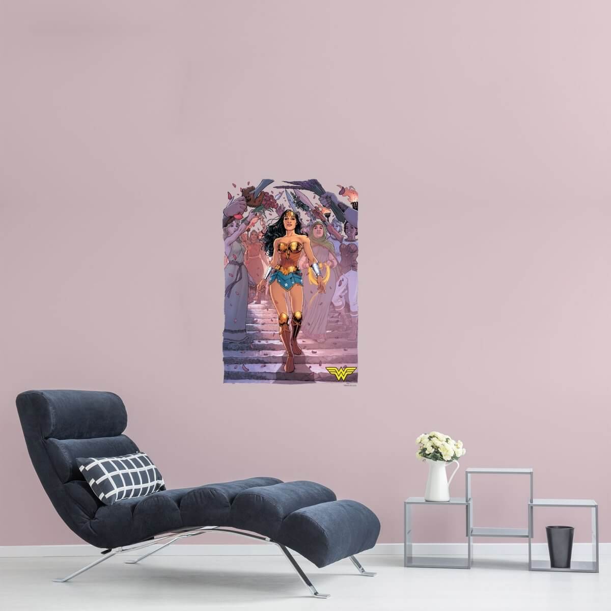 Kismet Decals Wonder Woman Rebirth #4 Pg18 Comic Cover Series Officially Licensed Wall Sticker - Easy DIY DC Comics Home, Kids or Adult Bedroom, Office, Living Room Decor Wall Art - Kismet Decals
