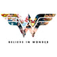 Kismet Decals Wonder Woman Variant Comic Art Officially Licensed Wall Sticker - Easy DIY DC Comics Home, Kids or Adult Bedroom, Office, Living Room Decor Wall Art - Kismet Decals