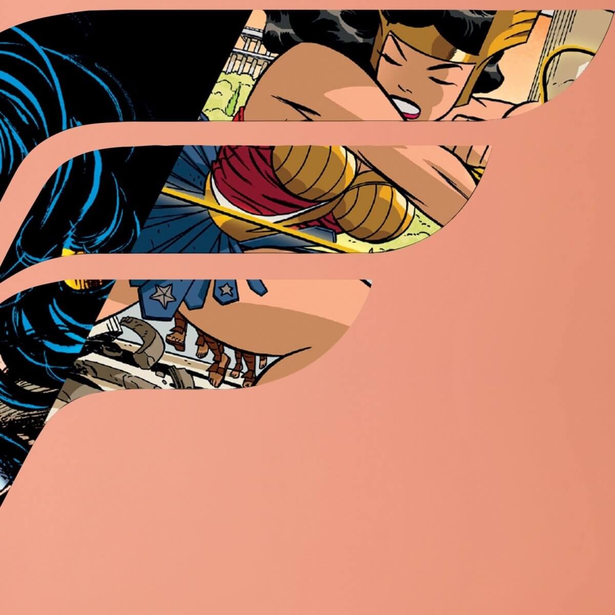 Kismet Decals Wonder Woman Variant Comic Art Officially Licensed Wall Sticker - Easy DIY DC Comics Home, Kids or Adult Bedroom, Office, Living Room Decor Wall Art - Kismet Decals