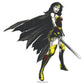 Kismet Decals Wonder Woman Victory Stance Licensed Wall Sticker - Easy DIY Justice League Home & Room Decor Wall Art - Kismet Decals