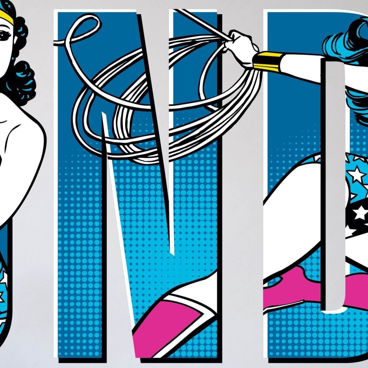 Kismet Decals Wonder Woman You Are Stronger Officially Licensed Wall Sticker - Easy DIY DC Comics Home, Kids or Adult Bedroom, Office, Living Room Decor Wall Art - Kismet Decals