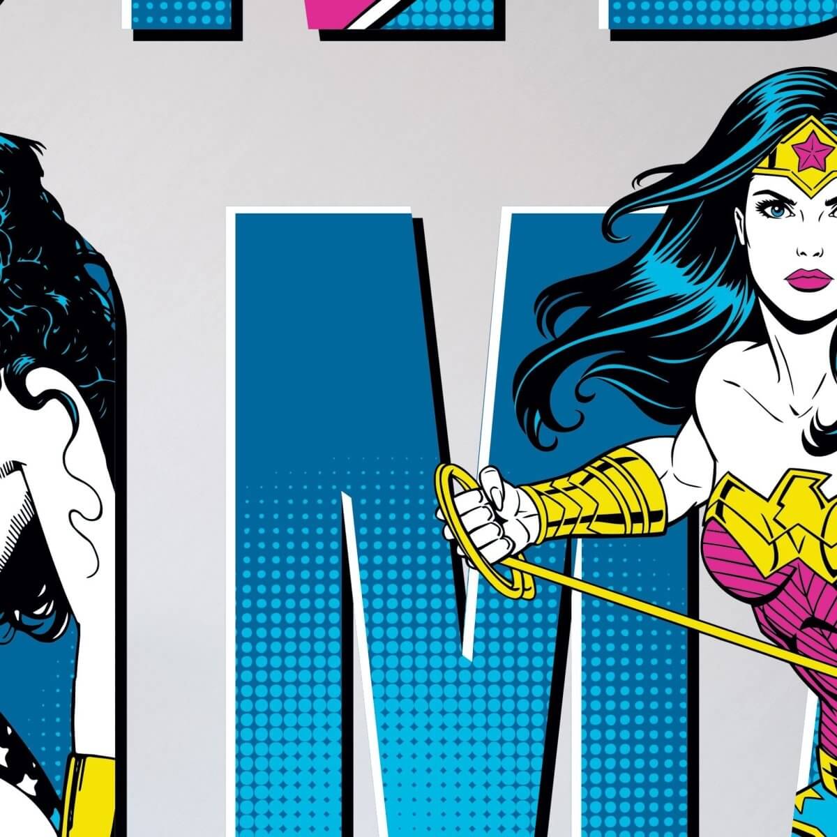 Kismet Decals Wonder Woman You Are Stronger Officially Licensed Wall Sticker - Easy DIY DC Comics Home, Kids or Adult Bedroom, Office, Living Room Decor Wall Art - Kismet Decals