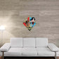 Kismet Decals WW84 Barbara vs Diana Licensed Wall Sticker - Easy DIY Wonder Woman 1984 Home & Room Decor Comic Art - Kismet Decals