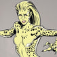 Kismet Decals WW84 Cheetah Standing Pose Licensed Wall Sticker - Easy DIY Wonder Woman 1984 Home & Room Decor Wall Art - Kismet Decals