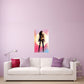 Kismet Decals WW84 Gal Gadot Cosmic Art Licensed Wall Sticker - Easy DIY Wonder Woman 1984 Home & Room Decor Wall Art - Kismet Decals