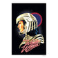 Kismet Decals WW84 Gal Gadot Neon Pink Art Licensed Wall Sticker - Easy DIY Wonder Woman 1984 Home & Room Decor Wall Art - Kismet Decals