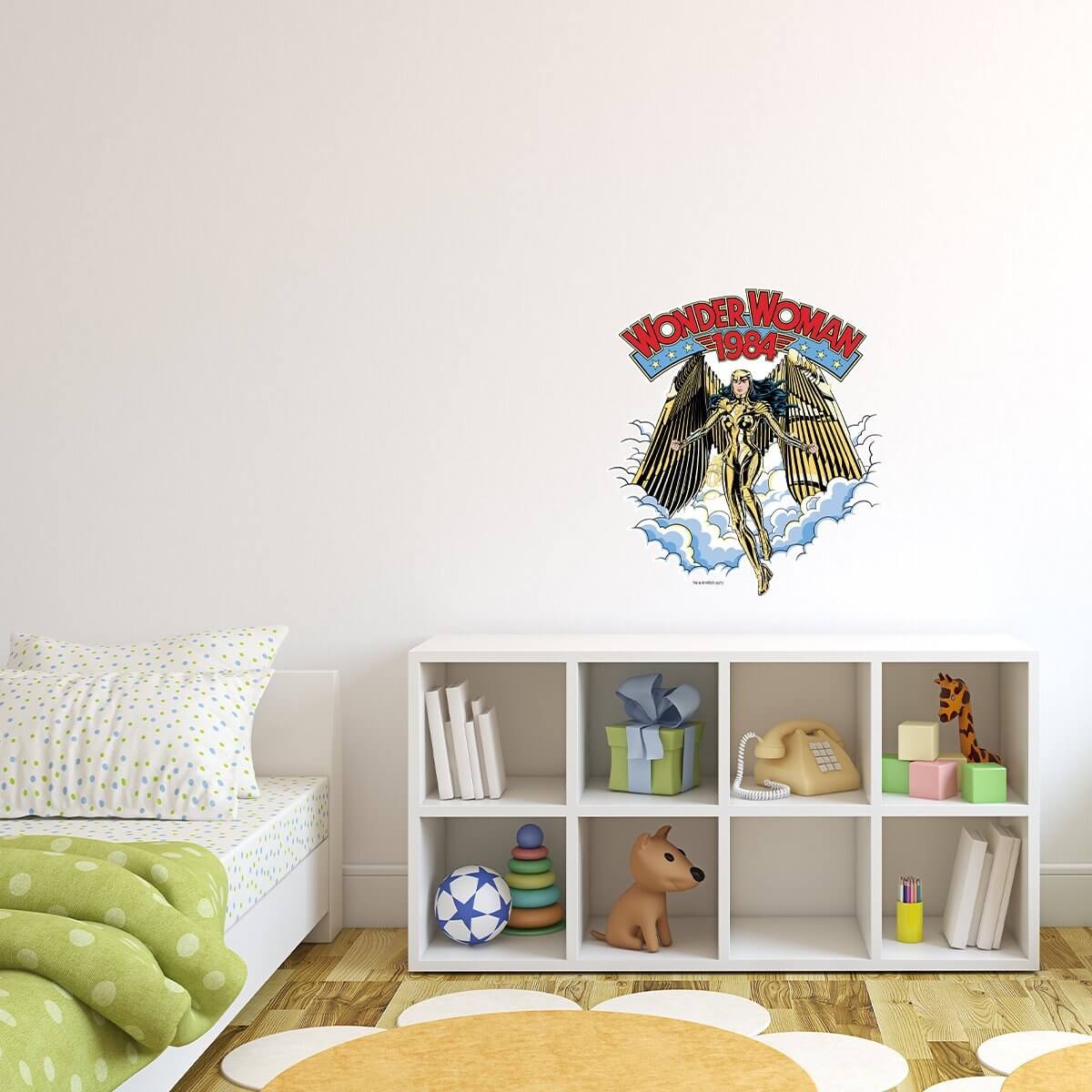 Kismet Decals WW84 Golden Eagle Armor Licensed Wall Sticker - Easy DIY Wonder Woman 1984 Home & Room Decor Comic Art - Kismet Decals
