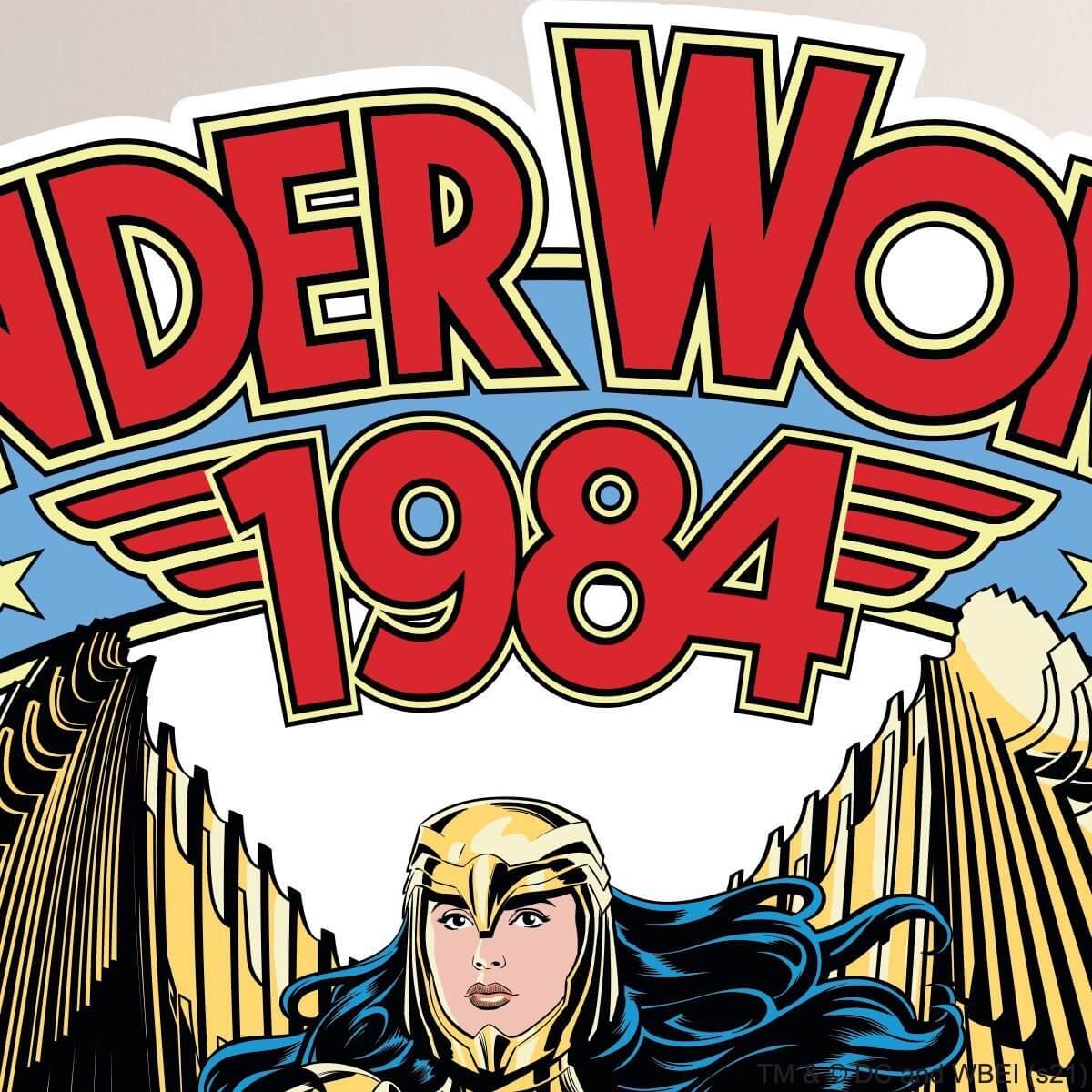 Kismet Decals WW84 Golden Eagle Armor Licensed Wall Sticker - Easy DIY Wonder Woman 1984 Home & Room Decor Comic Art - Kismet Decals