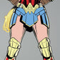 Kismet Decals WW84 Hero Pose 1 Licensed Wall Sticker - Easy DIY Wonder Woman 1984 Home & Room Decor Comic Art - Kismet Decals