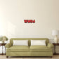 Kismet Decals WW84 Large Logo Licensed Wall Sticker - Easy DIY Wonder Woman 1984 Home & Room Decor Wall Art - Kismet Decals