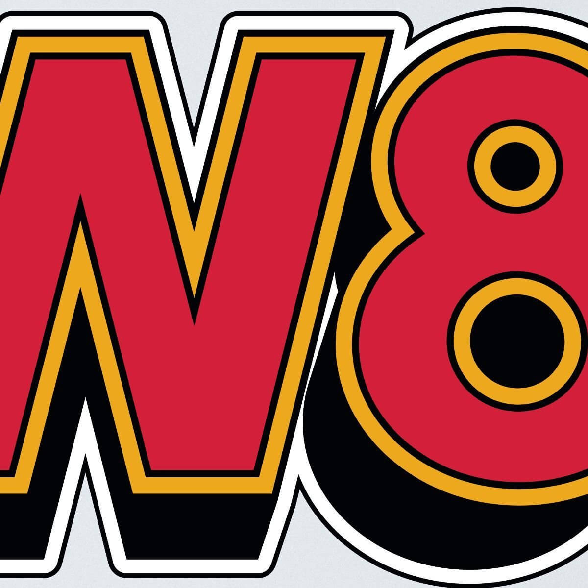Kismet Decals WW84 Large Logo Licensed Wall Sticker - Easy DIY Wonder Woman 1984 Home & Room Decor Wall Art - Kismet Decals