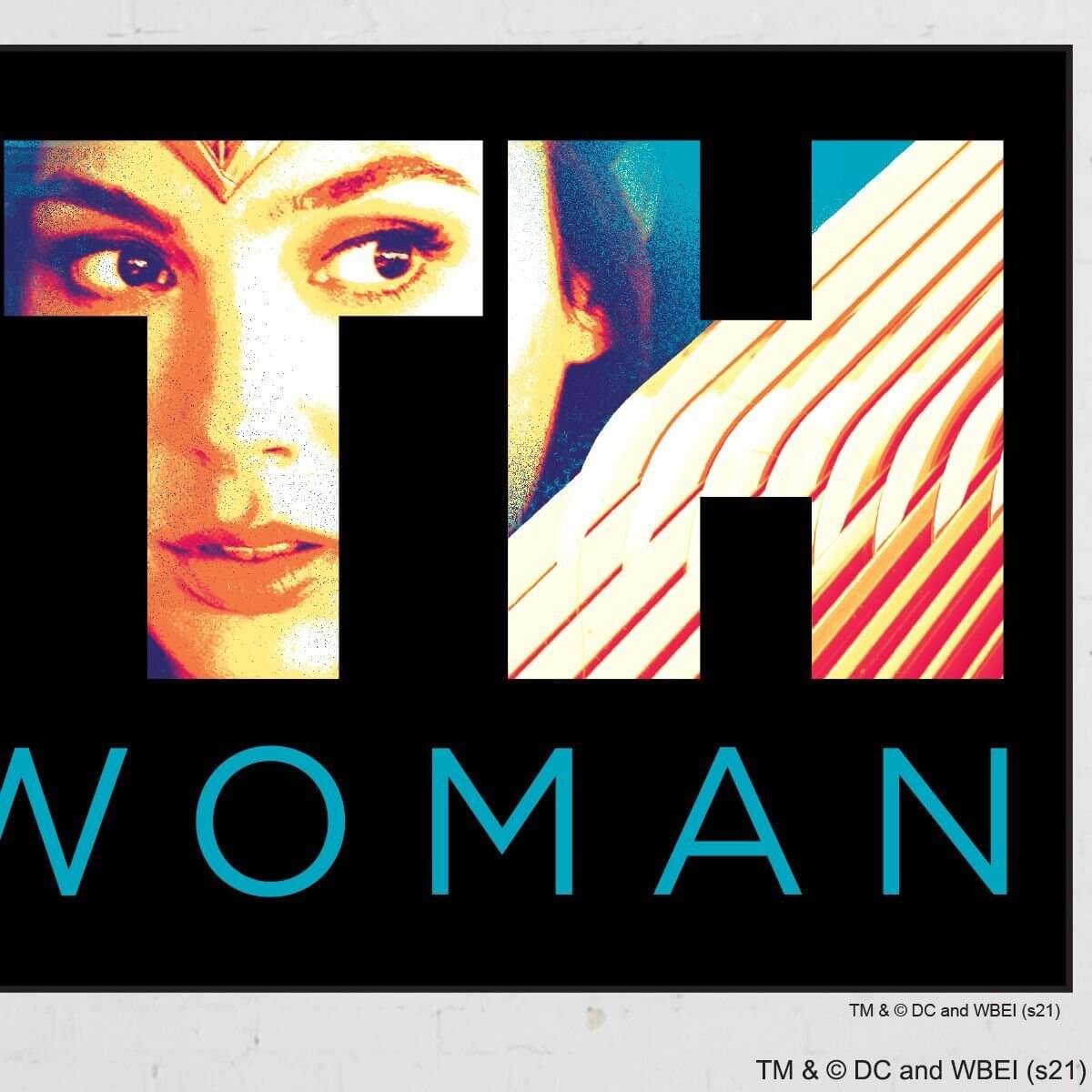 Kismet Decals WW84 Truth Logo Licensed Wall Sticker - Easy DIY Wonder Woman 1984 Home & Room Decor Wall Art - Kismet Decals
